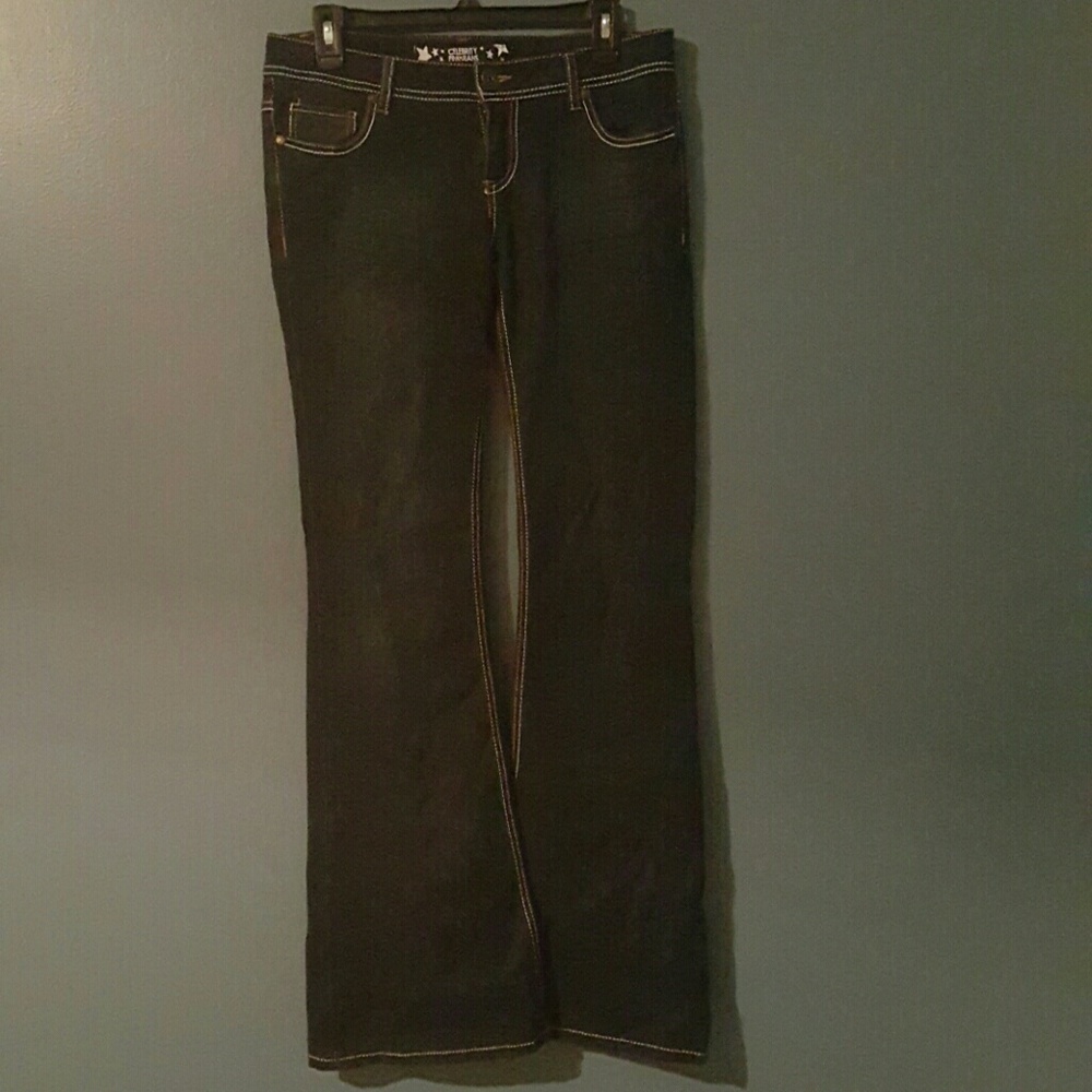 Dark Wash Stretchy Jeans